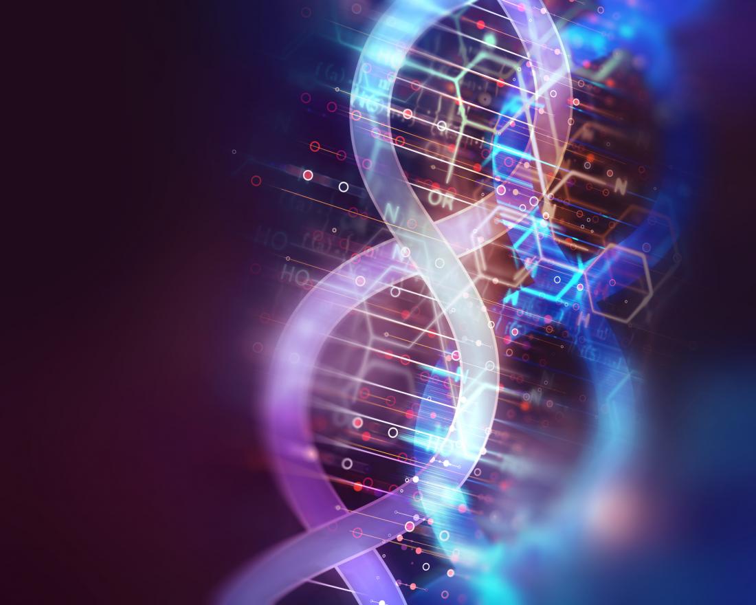 eine Illustration der DNA