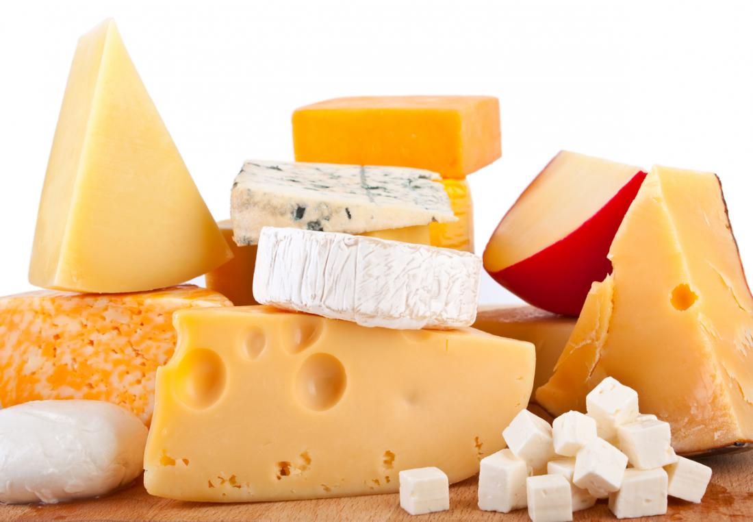 Seleção de queijos