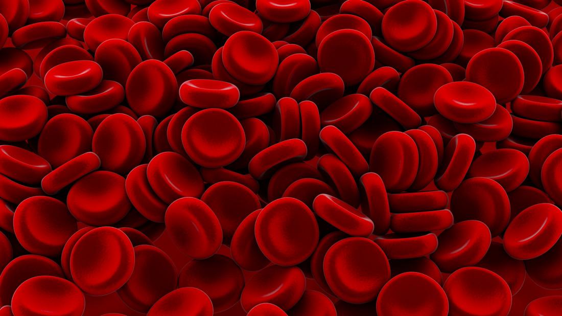 Kırmızı kan hücreleri 3D render