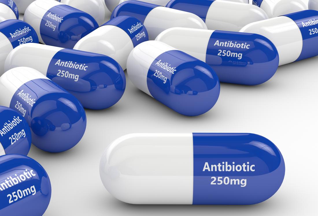抗生物質の丸剤