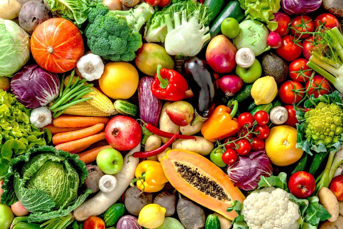 пресни плодове и зеленчуци