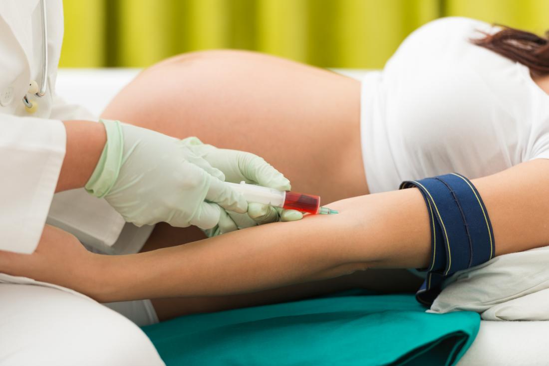 кръвна тест бременна жена
