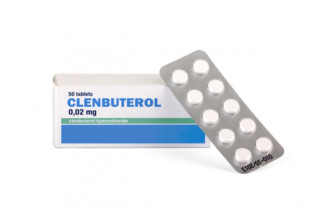 Blister pakette Clenbuterol hapları.