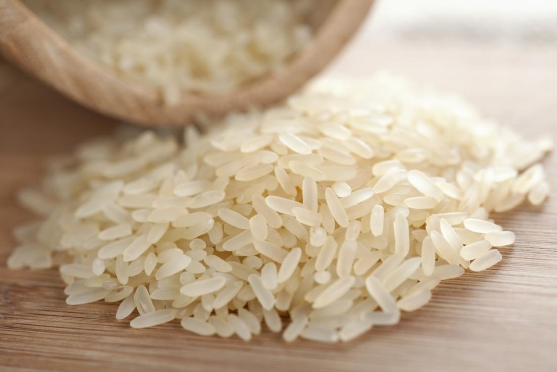 乾燥白米。