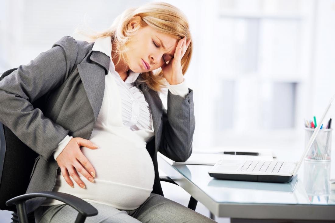 Хормонален дисбаланс се проявява по време на бременност