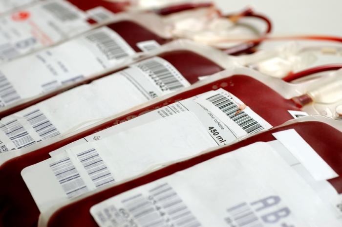 Sacche per trasfusione di sangue
