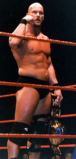 Austin mit WWF-Titel