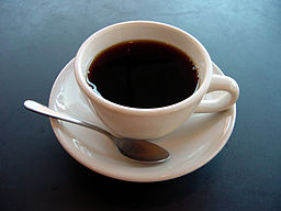 Eine kleine Tasse Kaffee