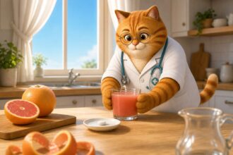 Grapefruit-Furanocumarine verstärken manche Medikamente