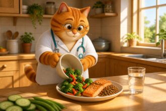 Mittagessen bei Typ-2-Diabetes: Teller und Kohlenhydrate