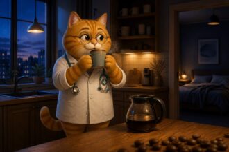 Wie lange hält Koffein aus einer Tasse Kaffee wach?