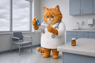 Omalizumab senkt Asthmaanfälle und Steroidbedarf