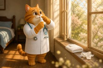 Allergische Glitzer: dunkle Augenringe bei Allergie